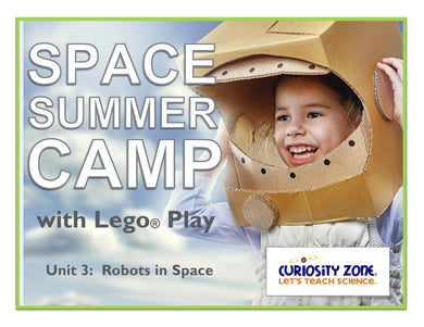 Space Camp with Lego® Play - Robots in Space (3 hours)