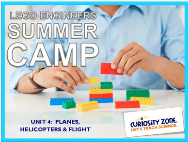 Lego® Engineers Camp: Airplanes, Helicopters & Flight (3 hours)