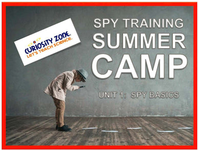 Spy Training Camp:  Spy Basics (3 hours)
