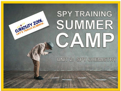 Spy Training Camp: Spy Chemistry (3 hours)